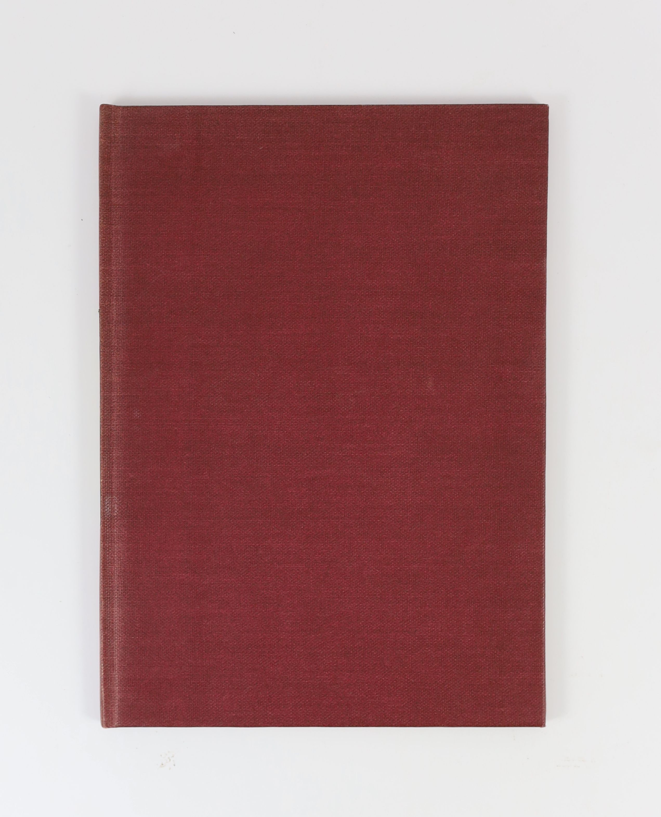 Golden Cockerel Press - Swinburne, Algernon Charles - Hymn to Proserpine, one of 350, 4to, burgundy cloth, 5 wood-engravings by John Buckland-Wright, 4to, Leominster, 1944